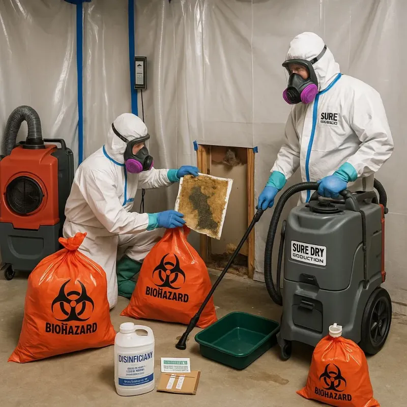 Contaminated Water Handling Protocols process in Surf City, NC