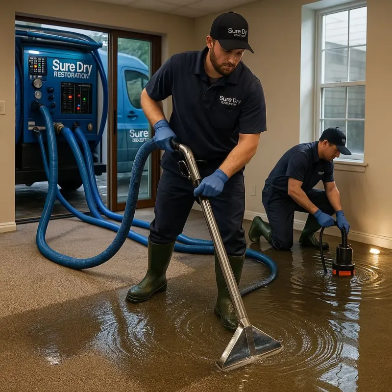 Water Extraction and Removal process in Surf City, NC